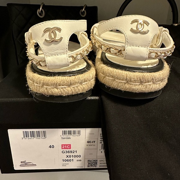 CHANEL 21C Thong Sandals - Picture 3 of 10